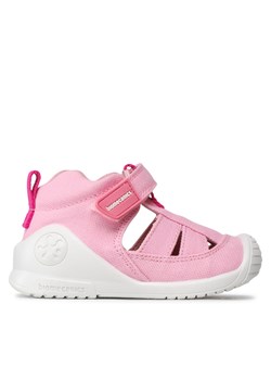 Sandały Biomecanics 222178-B Pink ze sklepu eobuwie.pl w kategorii Buciki niemowlęce - zdjęcie 171416439