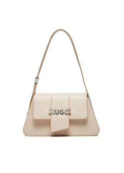 Torebka Hugo Mel Flap Sh. Bag 50516659 Beige 110 ze sklepu eobuwie.pl w kategorii Listonoszki - zdjęcie 171417036