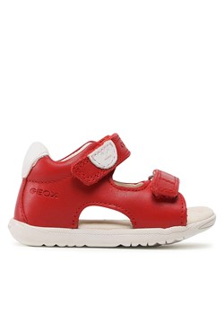 Sandały Geox B Sandal Macchia Boy B254VB08554C7000 Red ze sklepu eobuwie.pl w kategorii Buciki niemowlęce - zdjęcie 171417098