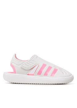 Sandały adidas Summer Closed Toe Water Sandals H06320 Cloud White/Beam Pink/Clear Pink ze sklepu eobuwie.pl w kategorii Sandały dziecięce - zdjęcie 171417397