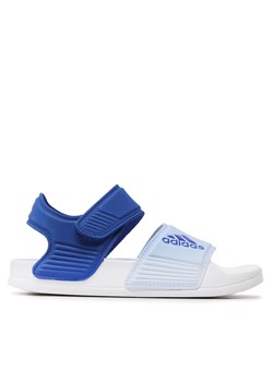Sandały adidas adilette Sandal K H06444 Lucid Blue/Blue dawn/Bright Red ze sklepu eobuwie.pl w kategorii Sandały dziecięce - zdjęcie 171417698