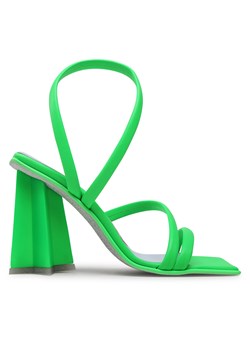 Sandały Chiara Ferragni CF3134-041 Green Fluo ze sklepu eobuwie.pl w kategorii Sandały damskie - zdjęcie 171418876