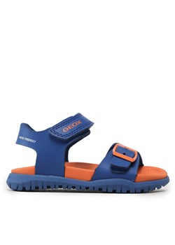 Sandały Geox J Sandal Fusbetto Bo J35HMA000BCC0685 M Royal/Orange ze sklepu eobuwie.pl w kategorii Sandały dziecięce - zdjęcie 171418938