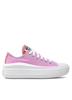 Converse Trampki Ctas Move Ox A00563C Różowy ze sklepu MODIVO w kategorii Trampki damskie - zdjęcie 171419997