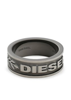 Diesel Pierścionek DX1108060 Srebrny ze sklepu MODIVO w kategorii Biżuteria męska - zdjęcie 171420869