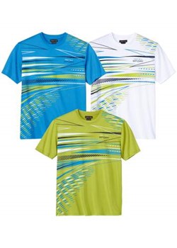 Zestaw 3 sportowych koszulek ze sklepu Atlas For Men w kategorii T-shirty męskie - zdjęcie 171421499