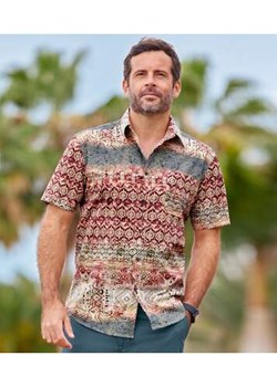 Popelinowa koszula Summer ze sklepu Atlas For Men w kategorii Koszule męskie - zdjęcie 171421528