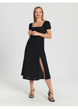 Sinsay - Sukienka midi - czarny ze sklepu Sinsay w kategorii Sukienki - zdjęcie 171421706