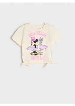 Sinsay - Koszulka Myszka Minnie - kremowy ze sklepu Sinsay w kategorii Bluzki dziewczęce - zdjęcie 171422169