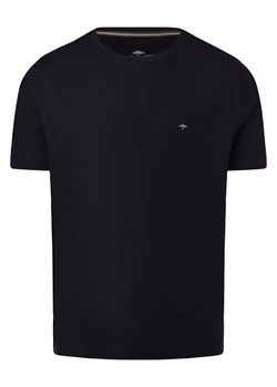 Fynch-Hatton Koszulka męska Mężczyźni Bawełna granatowy jednolity ze sklepu vangraaf w kategorii T-shirty męskie - zdjęcie 171426036