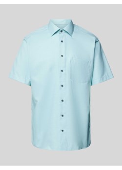 Koszula biznesowa o kroju modern fit w jednolitym kolorze ze sklepu Peek&Cloppenburg  w kategorii Koszule męskie - zdjęcie 171426547