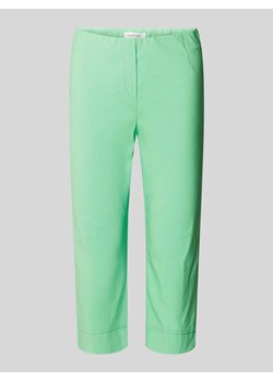Spodnie capri w jednolitym kolorze model ‘INA’ ze sklepu Peek&Cloppenburg  w kategorii Spodnie damskie - zdjęcie 171426609