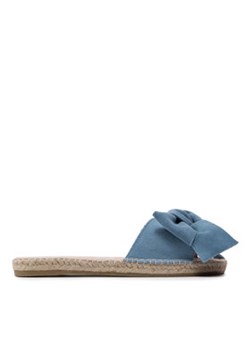 Manebi Espadryle Sandals With Bow M 3.0 J0 Niebieski ze sklepu MODIVO w kategorii Klapki damskie - zdjęcie 171427608