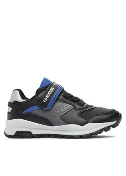 Sneakersy Geox J Pavel J1615A 0BCFU C0455 M Black/Royal ze sklepu eobuwie.pl w kategorii Buty sportowe dziecięce - zdjęcie 171430695