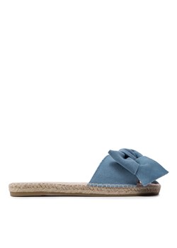 Espadryle Manebi Sandals With Bow M 3.0 J0 Placid Blue ze sklepu eobuwie.pl w kategorii Espadryle damskie - zdjęcie 171430989