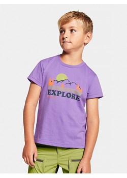 Didriksons Koszulka &apos;&apos;Mynta&apos;&apos; w kolorze fioletowym ze sklepu Limango Polska w kategorii T-shirty chłopięce - zdjęcie 171432177