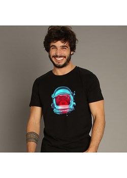 WOOOP Koszulka &quot;Space monkey&quot; w kolorze czarnym ze sklepu Limango Polska w kategorii T-shirty męskie - zdjęcie 171432195