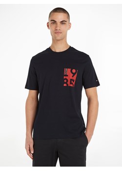 Tommy Hilfiger Koszulka w kolorze granatowym ze sklepu Limango Polska w kategorii T-shirty męskie - zdjęcie 171432248