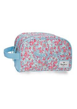 Pepe Jeans Kosmetyczka w kolorze błękitnym - 26 x 16 x 12 cm ze sklepu Limango Polska w kategorii Kosmetyczki - zdjęcie 171432315