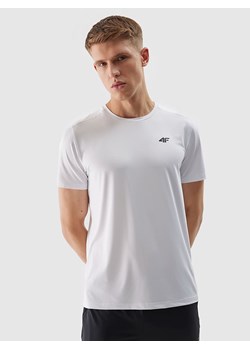 4F Koszulka sportowa w kolorze białym ze sklepu Limango Polska w kategorii T-shirty męskie - zdjęcie 171432605