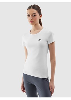 4F Koszulka w kolorze białym ze sklepu Limango Polska w kategorii Bluzki damskie - zdjęcie 171432727
