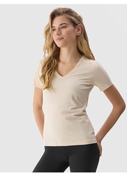 4F Koszulka w kolorze kremowym ze sklepu Limango Polska w kategorii Bluzki damskie - zdjęcie 171432786