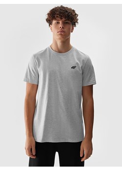 4F Koszulka w kolorze szarym ze sklepu Limango Polska w kategorii T-shirty męskie - zdjęcie 171432826