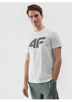 4F Koszulka w kolorze białym ze sklepu Limango Polska w kategorii T-shirty męskie - zdjęcie 171432838