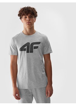 4F Koszulka w kolorze szarym ze sklepu Limango Polska w kategorii T-shirty męskie - zdjęcie 171432849