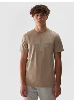 4F Koszulka w kolorze beżowym ze sklepu Limango Polska w kategorii T-shirty męskie - zdjęcie 171432865