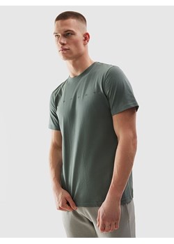 4F Koszulka w kolorze zielonym ze sklepu Limango Polska w kategorii T-shirty męskie - zdjęcie 171432905