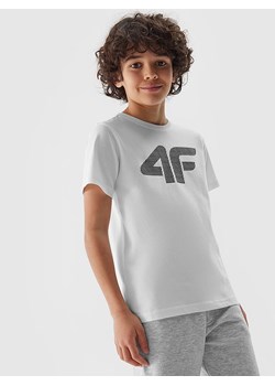 4F Koszulka w kolorze białym ze sklepu Limango Polska w kategorii T-shirty chłopięce - zdjęcie 171433236