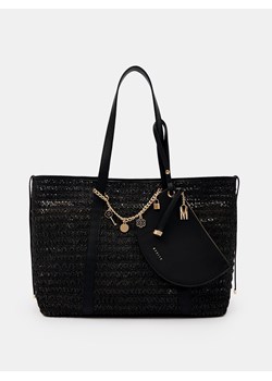 Mohito - LADIES` BAG, COSMETIC BAG & PENDANT - czarny ze sklepu Mohito w kategorii Torby Shopper bag - zdjęcie 171434407