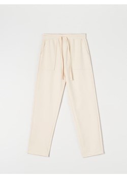 Sinsay - Spodnie - kremowy ze sklepu Sinsay w kategorii Spodnie damskie - zdjęcie 171434885