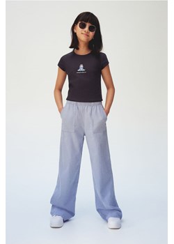 H & M - Spodnie bez zapięcia 2-pak - Niebieski ze sklepu H&M w kategorii Spodnie dziewczęce - zdjęcie 171438146