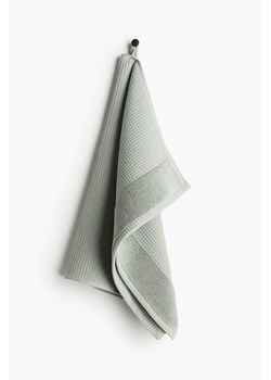 H & M - Ręcznik w waflowy splot - Zielony ze sklepu H&M w kategorii Ręczniki - zdjęcie 171438245