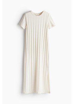 H & M - Sukienka w prążki - Beżowy ze sklepu H&M w kategorii Sukienki - zdjęcie 171438357