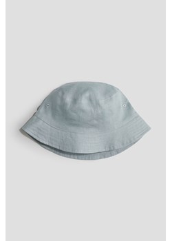 H & M - Lniany kapelusz wędkarski - Turkusowy ze sklepu H&M w kategorii Czapki dziecięce - zdjęcie 171438366
