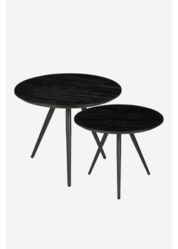 H & M - Recycled Wooden Side Table - Czarny ze sklepu H&M w kategorii Stoliki kawowe - zdjęcie 171438429