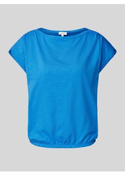 T-shirt w jednolitym kolorze ze sklepu Peek&Cloppenburg  w kategorii Bluzki damskie - zdjęcie 171438477