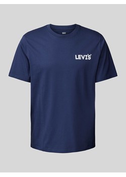 T-shirt z nadrukiem z logo ze sklepu Peek&Cloppenburg  w kategorii T-shirty męskie - zdjęcie 171438556