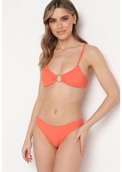 Pomarańczowe Bikini z Ozdobnym Kółkiem Przy Biustonoszu Naveena ze sklepu Born2be Odzież w kategorii Stroje kąpielowe - zdjęcie 171442125