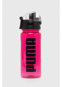 Puma butelka kolor różowy 53518 ze sklepu ANSWEAR.com w kategorii Bidony i butelki - zdjęcie 171444618