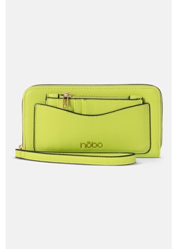 Limonkowy portfel NOBO z saszetką ze sklepu NOBOBAGS.COM w kategorii Portfele damskie - zdjęcie 171445598
