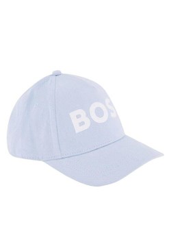 czapka boss j50943 783 błękitny ze sklepu Royal Shop w kategorii Czapki z daszkiem damskie - zdjęcie 171446257