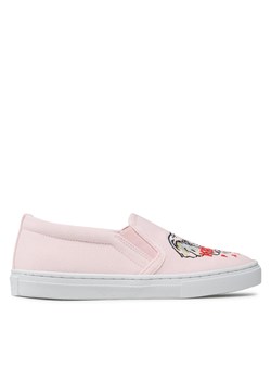 Tenisówki Kenzo Kids K59041 Pale Pink 454 ze sklepu eobuwie.pl w kategorii Trampki dziecięce - zdjęcie 171446856