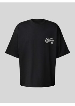 T-shirt o kroju oversized z nadrukiem z logo ze sklepu Peek&Cloppenburg  w kategorii T-shirty męskie - zdjęcie 171447065