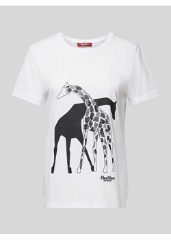 T-shirt z nadrukowanym motywem ze sklepu Peek&Cloppenburg  w kategorii Bluzki damskie - zdjęcie 171447087