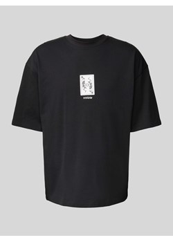 T-shirt z nadrukiem z logo i motywem ze sklepu Peek&Cloppenburg  w kategorii T-shirty męskie - zdjęcie 171447166