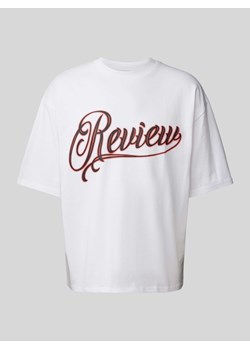 T-shirt z nadrukiem z logo ze sklepu Peek&Cloppenburg  w kategorii T-shirty męskie - zdjęcie 171447185